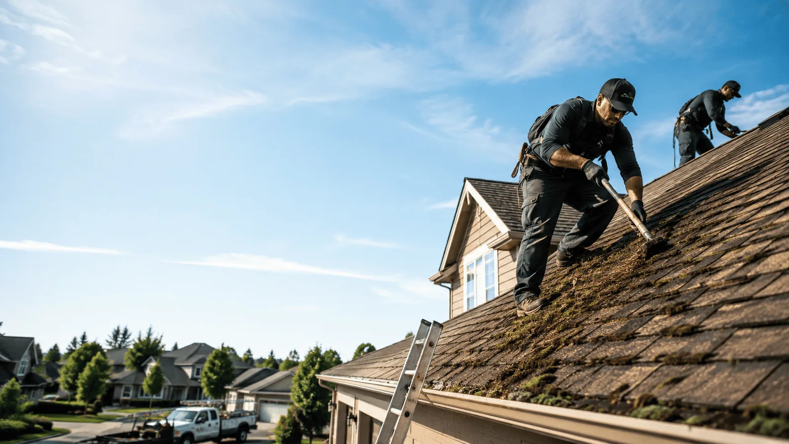 Roof Moss Removal in Highwood, IL near me
